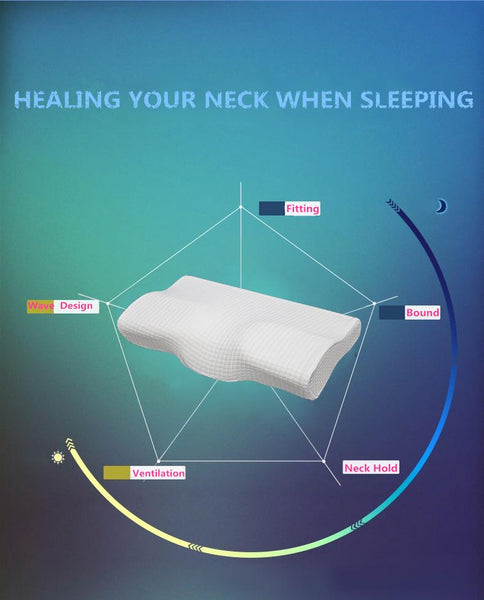 White Health Care Neck Pillow