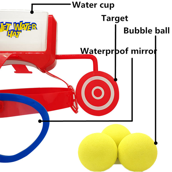 Wet Head Water Hat Target Game
